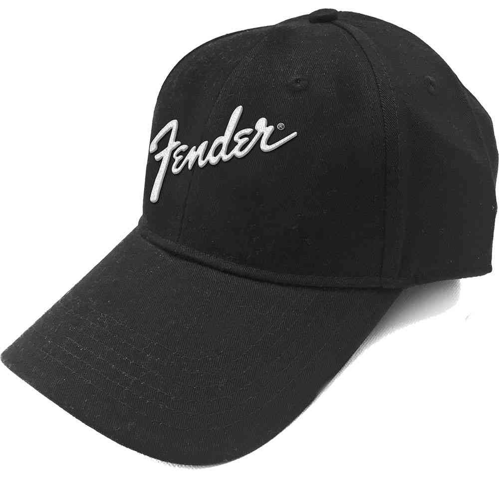 Fender - Logo Casquette de baseball - Noir